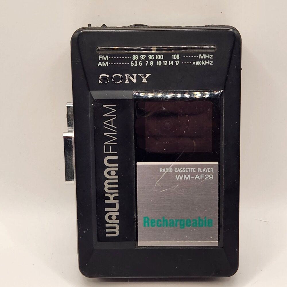 Sony Walkman WM-AF29 For Parts Or Restoration